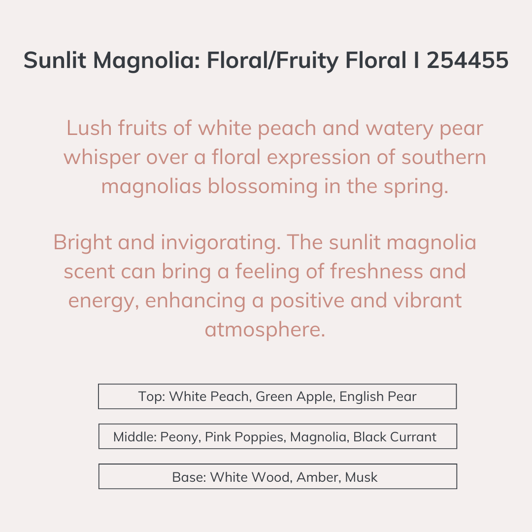 Sunlit Magnolia: Floral/Fruity Floral